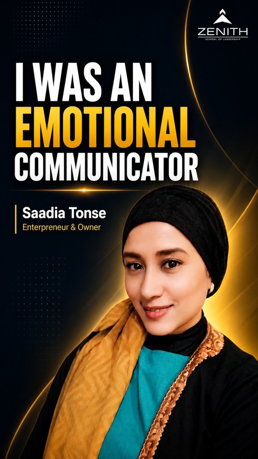 Saadia testimonial